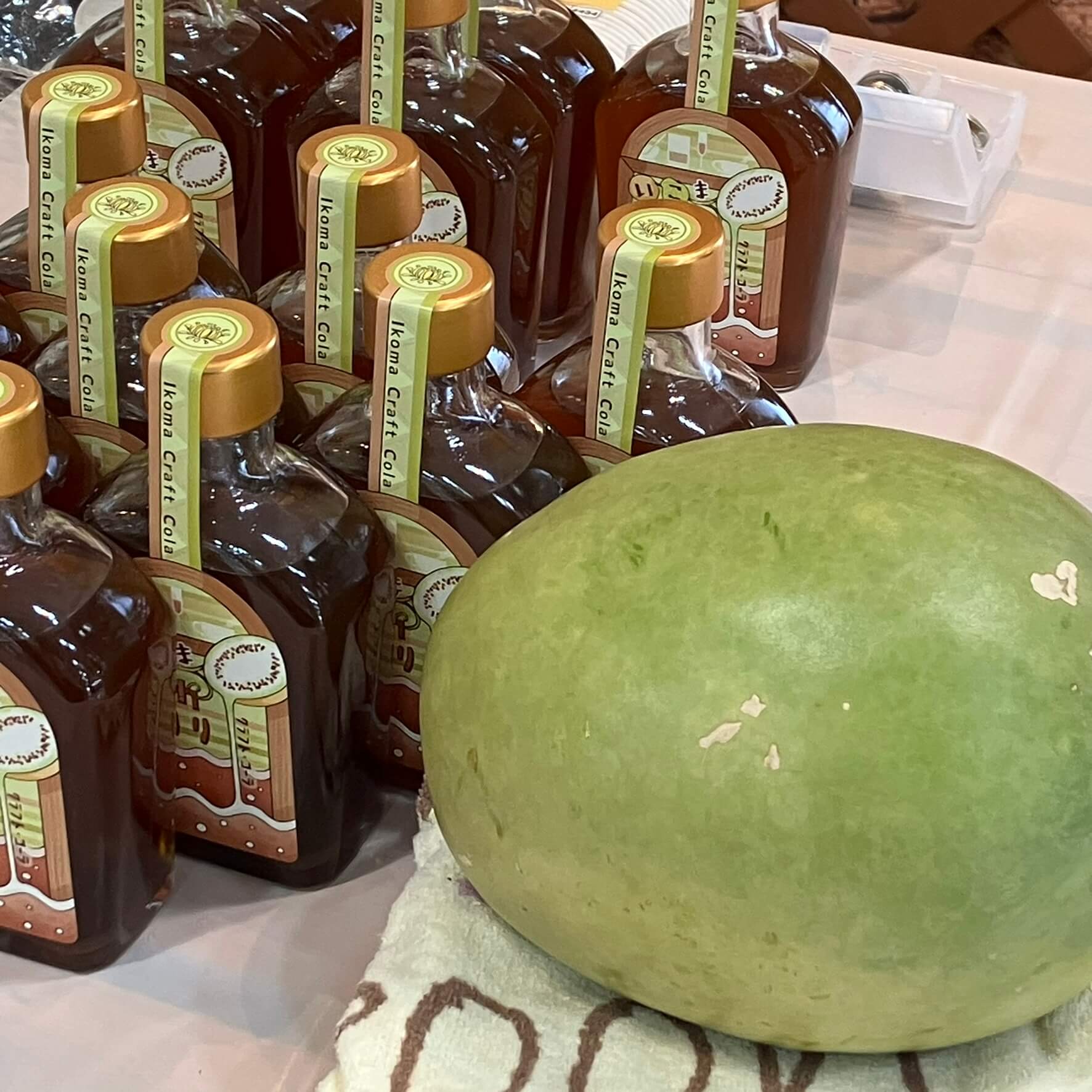 スイカのスパイスコーラー